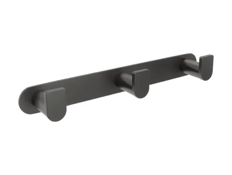 Practic Percha Triple Negro Mate Medimex Actieprijs