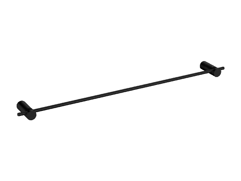 Weekendaanbieding Time 50Cm Toallero Negro Mate Medimex