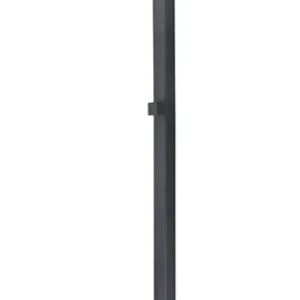 ▷ Ducha de piscina Niagara negro mate S.316 con rociador cascada 60×45 (solo agua fría) Betaalbaar
