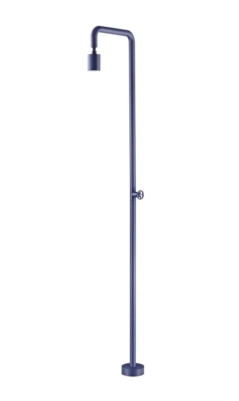 ▷ Ducha exterior Pool azul océano S.316 con rociador orientable 80 mm antical (agua fría) Hoge Kwaliteit