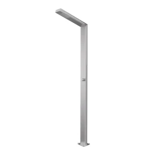 ▷ Ducha exterior Sense LED Light S.316 para piscina con luz LED por dinamo y rociador rectangular Gereduceerde Prijs