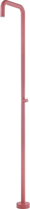 ▷ Ducha exterior Utah rosa coral S.316 cuerpo 50 mm, difusor antical 50 mm y agua fría Direct Beschikbaar