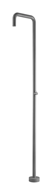Bestel Nu ▷ Ducha exterior Utah gris cobalto S.316 para piscina con rociador tubular 50 mm antical (agua fría)