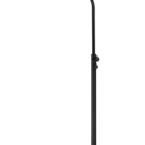 ▷ Ducha exterior Dakota negro mate S.316 para piscina con rociador 25 cm y lavapiés (2 salidas) Seizoensaanbieding