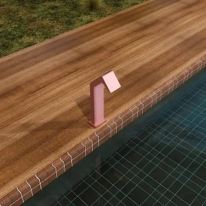 ▷ Cascada piscina Niagara 15 cm rosa coral S.316 con base 150x115 y conexión 1 1/2" Seizoensaanbieding
