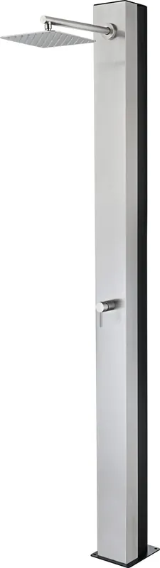 ▷ Ducha exterior Phoenix S.316 en acero con depósito 38,8 L y rociador 25×25 cm Goedkoop