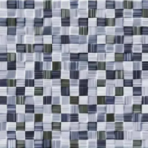 Seizoensaanbieding ▷ Azulejo imitación gresite Azul brillo 20x30 pasta roja Ribesalbes