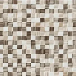 ▷ Azulejo imitación gresite Marrón brillo 20x30 pasta roja Ribesalbes Betrouwbaar