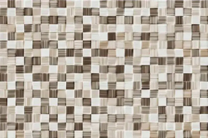 ▷ Azulejo imitación gresite Marrón brillo 20x30 pasta roja Ribesalbes Betrouwbaar