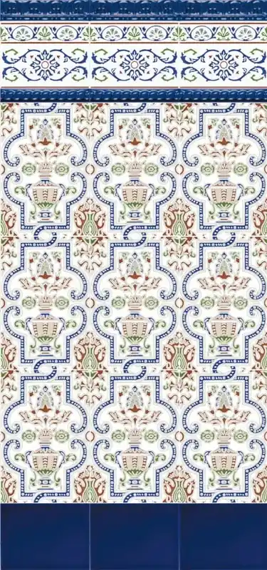 Lage Prijs ▷ Azulejo andaluz Triana 20x30 25 piezas por caja y 1,50 m² Cerámicas Ribesalbes