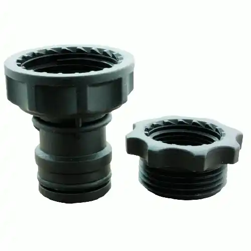 gf attacco a rubinetto con innesto da 1" e adattatore da 3/4" irrigazione Rechtstreeks Van De Fabrikant