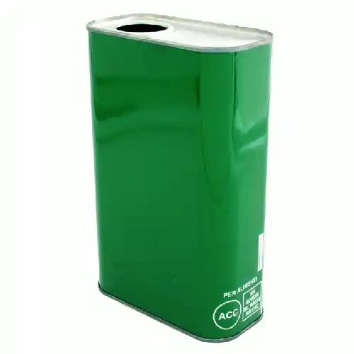 Beperkt Aanbod 1 latta contenitore olio in lamiera da 1 litro lattina tappo