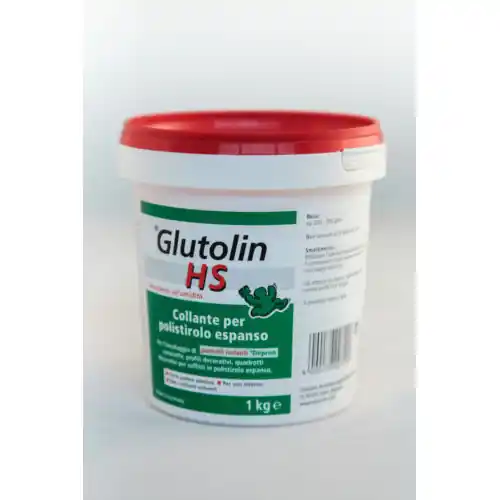 1 kg collante Glutolin hs colla per incollaggio pannelli polistirolo espanso Speciale Aanbieding