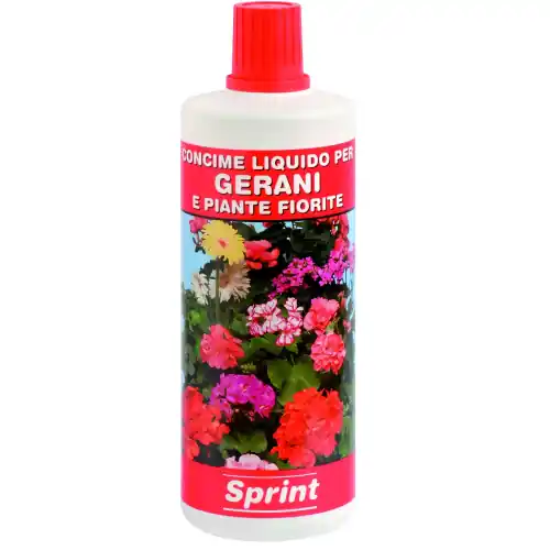 Favoriet 1 lt concime liquido per gerani piante fiori giardinaggio giardino concimi