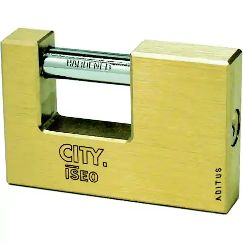 Lage Prijs 1 pz lucchetto corazzato City by Iseo catenaccio 50 mm lucchetti serranda