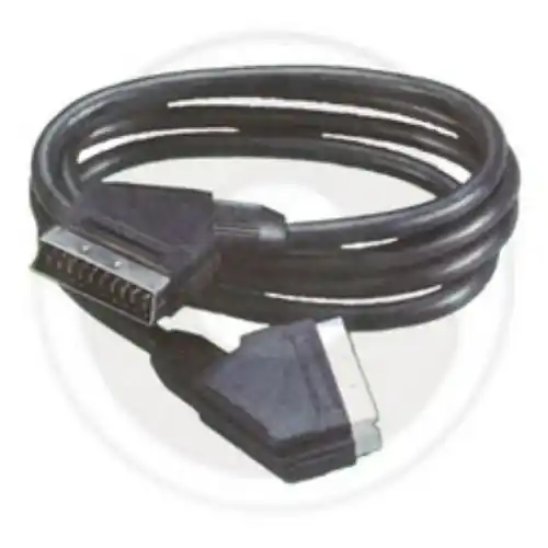 Flitsaanbieding 1,5 mtl prolunga cavo scart con 2 prese a 21 poli per dvd lettore televisione