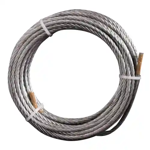 Gratis Retour 10 mt cavetto fune in acciaio zincato con 72 fili Ø 5 mm fune metallica