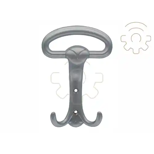Goedkoop 10 pz appendiabiti WP99 zama cromo opaco attaccapanni 74x147 mm