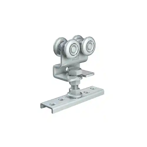 10 pz Omge art 23 carrello a 4 ruote in acciaio per porta porte scorrevoli Veilige Betaling