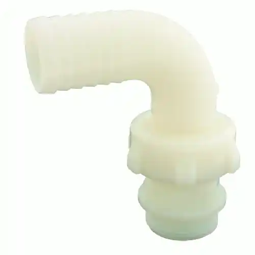 10 raccordo portagomma curvo in nylon 20mm pompa tubo porta gomma Dagaanbieding