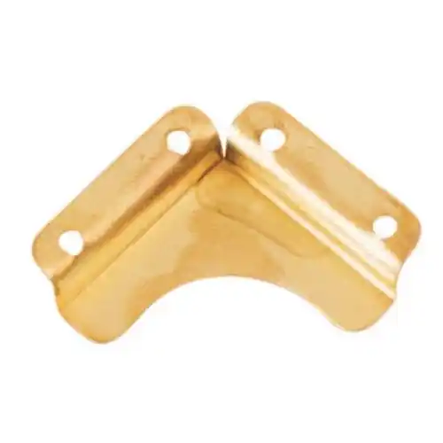100 fermaspecchi 30x30 mm fermo liscio in acciaio ottonato per specchio fermaspecchio Finale Uitverkoop