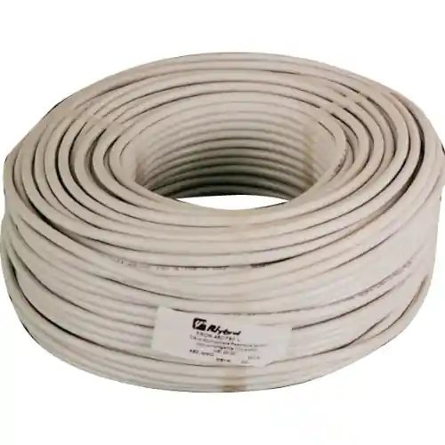 100 mt di cavo elettrico tripolare sezione 3x2,5 mm grigio gomma flessibile Fabrieksprijs