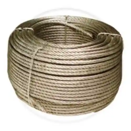 100 mtl cavetto fune in acciaio zincato con 36 fili Ø 3 mm fune metallica Weekendaanbieding