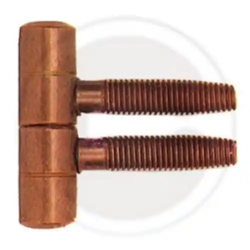 Seizoensaanbieding 100 pz cerniera anuba acciaio bronzato Ø 9 mm cerniere per porte legno