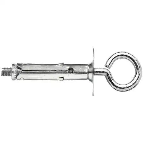 100 pz mini tasselli con occhiolo chiuso Ø 6 mm acciaio zincocromato Meest Verkocht