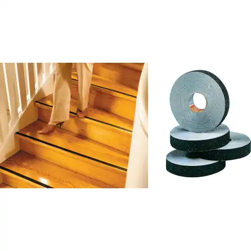15 mt nastro adesivo antiscivolo nero autoadesivo antisdrucciolo 50 mm Direct Beschikbaar