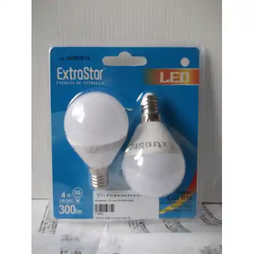 2 lampadine a led 4W attacco E14 sfera opaco luce bianco caldo ceramica Koop Online