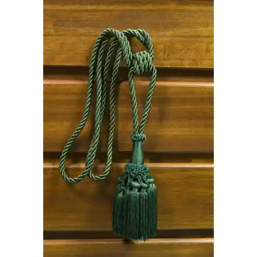 2 pz embrasse in cotone per tenda Shantou 15 cm verde tende tendaggio Direct Verzonden