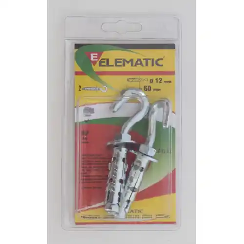 Nu Kopen 2 pz tasselli LE/G8 fischer Elematic tassello ancorante M8 Ø 12x50 mm