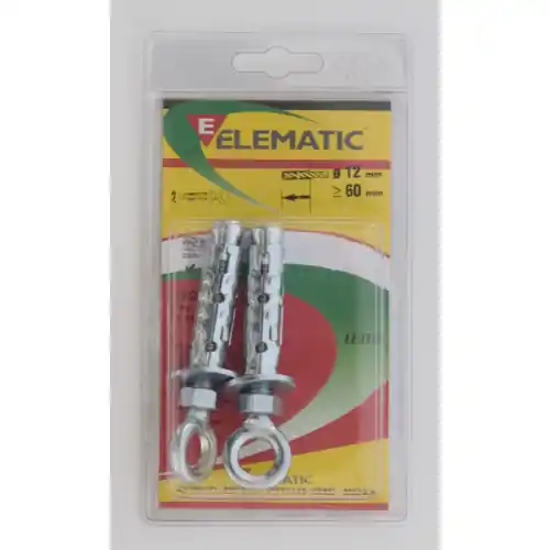 Betaalbaar 2 pz tasselli LE/O8 fischer Elematic tassello ancorante M8 Ø 12x60 mm