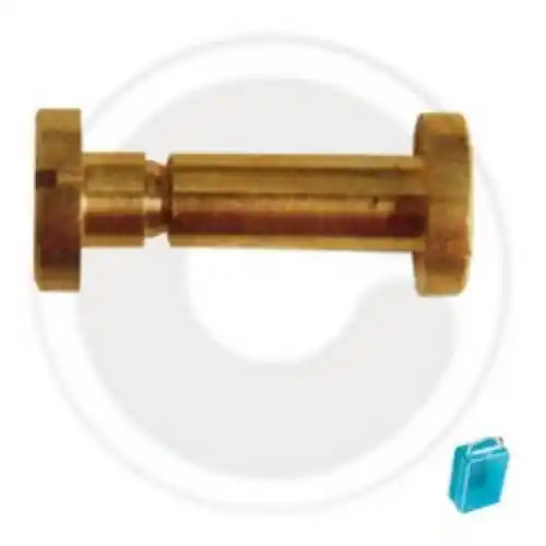 2 viti a cannocchiale Ø 6x30 mm filettatura 5MA vite in ottone lucido Uitverkoop