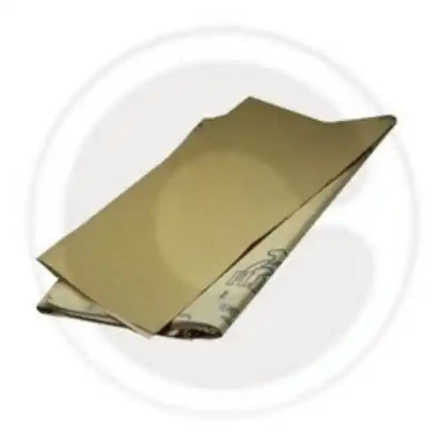 Populair 20 fogli carta vetro silicata abrasiva per sgrossature 50x70 cm grana 2