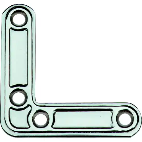 20 pz angolo di rinforzo acciaio inox art 153 40x40 mm per travature legno Koopje