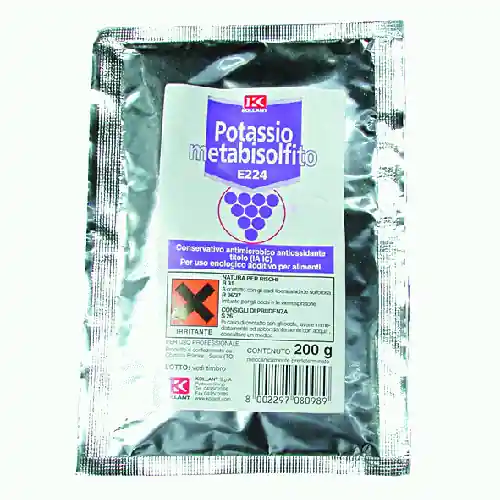 20 pz metabisolfito di potassio antimicrobico uva vino antiossidante ossido Nu Kopen
