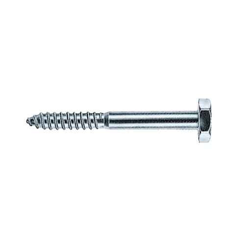 20 tirafondi per legno 8x70 mm acciaio zincato testa esagonale tirafondo Uitverkoop