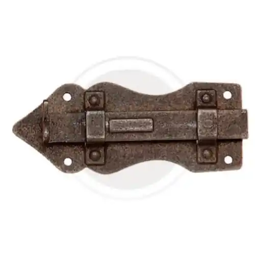 Nieuw 25 pz catenaccio catenacciolo art 46006 80x40 mm ferro vecchio rustico antico