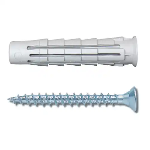 25 pz tasselli Elematic T6/VA fischer 10x50 mm tassello fissaggi leggeri Merkproduct