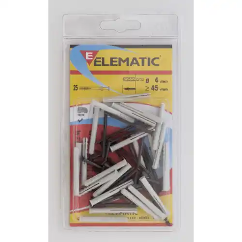 Seizoensaanbieding 25 pz tasselli UCX TS fischer e viti Elematic tassello ancorante 4x35 mm