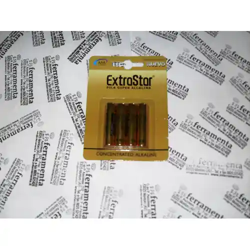 4 pile ministilo alcaline LR03 da 1,5V pila batteria super alcalina AAA Uitverkoop