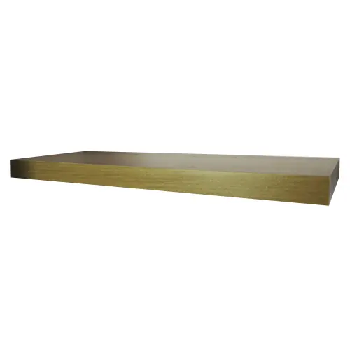 Speciale Aanbieding 4 pz mensola squadrata in legno mensole rettangolari ripiano 60x23,5xh3,8 cm