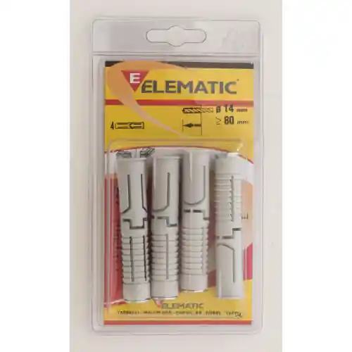 Lage Prijs 4 pz tasselli naylon EM 12 fischer Elematic tassello ancorante Ø 14 mm