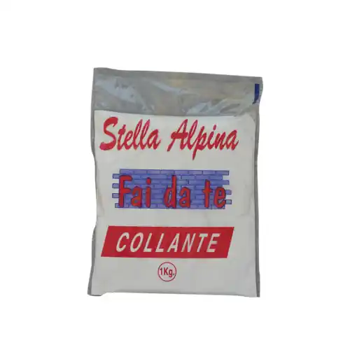 5 kg di collante colla stucco in polvere bianca per piastrelle mattonelle Finale Uitverkoop