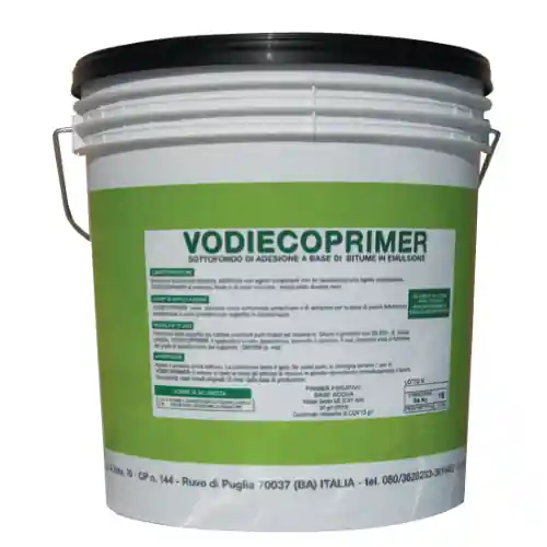 5 kg primer bituminoso all‘acqua impermeabilizzante per guaina marrone Dagaanbieding