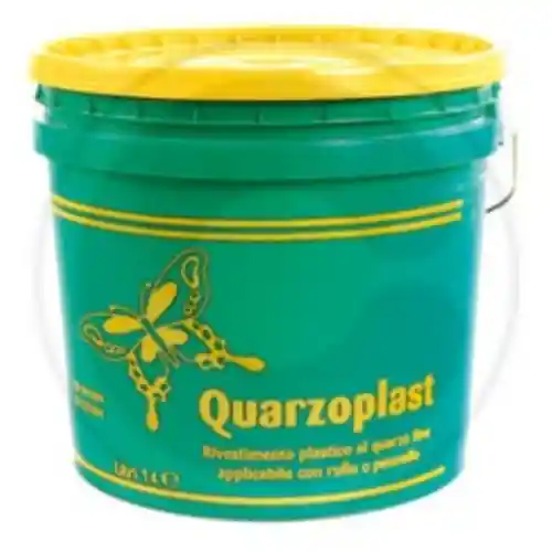 5 lt pittura murale al quarzo fine sprint bianco idropittura vernice smalto Koopje