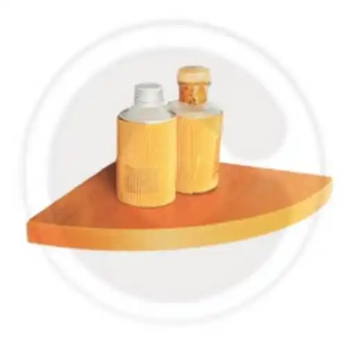 5 pz mensola bianca squadrata ad angolo in legno mensole 18 mm 50x50 Snelle Levering
