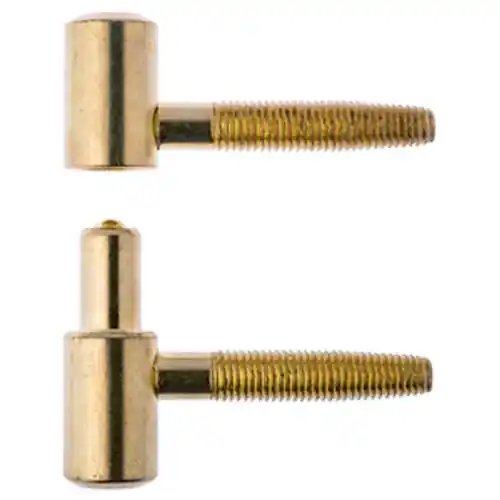 Nieuw 50 pz cerniera anuba acciaio ottonato Ø 16 mm cerniere per porte legno ottone